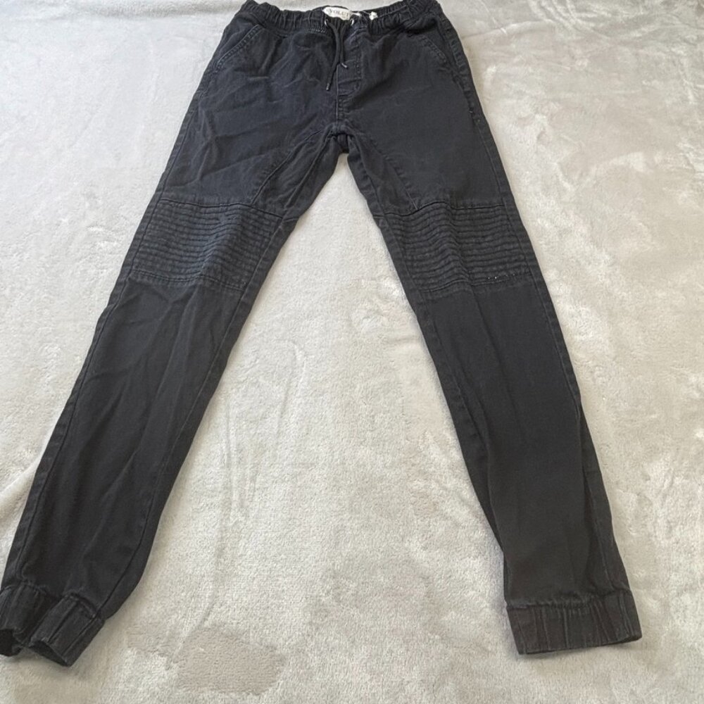 Women 's EVOLUTION Modern Cargo black Jogger Pants Size Medium 10-12